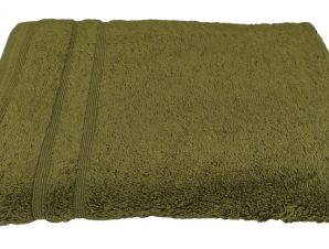Πετσέτα Πισίνας 75×145εκ. 500gr/m2 Pool Standard Line Army Green (Ύφασμα: Βαμβάκι 100%, Χρώμα: Χακί) – OEM – 5201847311198-7